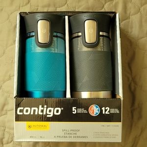 2 Pack Contigo Autoseal 16oz Mug Hot/Cold
